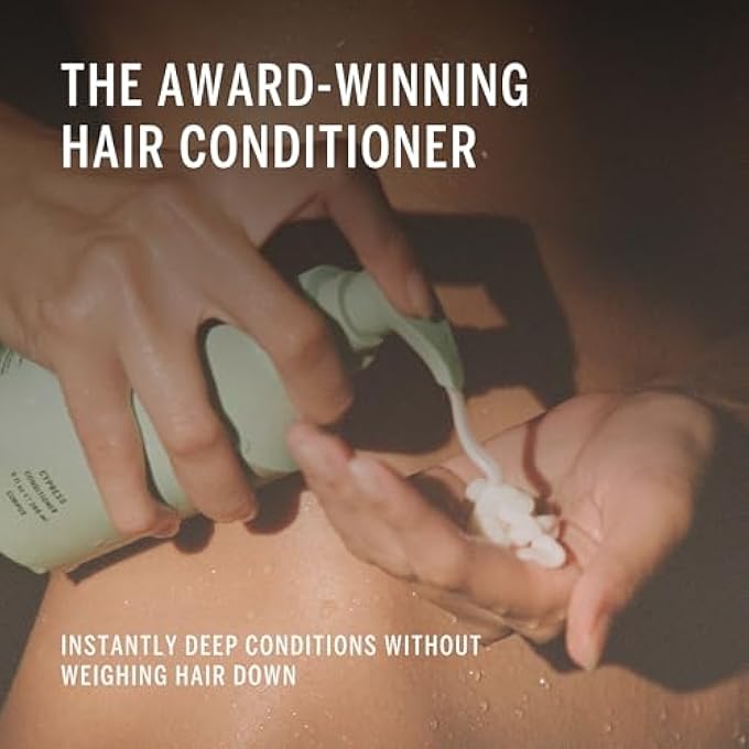 Corpus - CYPRESS CONDITIONER | PLANT-BASED, INSTANT DEEP CONDITIONING WEIGHTLESS FORMULA WITH TREMELLA MUSHROOM | FOR ALL HAIR TYPES, SILICONE-FREE, NO SYNTHETIC FRAGRANCE OR PARABENS (266ML/ 9FL OZ) - Image 3